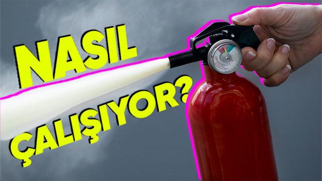Yangın Söndürme Tüpünün İçinde Ne Var da Yangını Anında Söndürebiliyor?