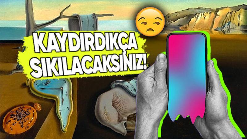 Canınız Sıkılmasın Diye Sosyal Medyada Video Kaydırıyorsanız Size Kötü Bir Haberimiz Var: Bilime Göre Daha Çok Sıkılacaksınız!