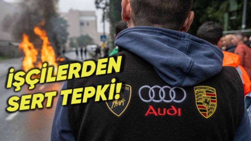 Audi İşçileri Eylemde! Brüksel Fabrikasında Tüm Üretim Durduruldu!