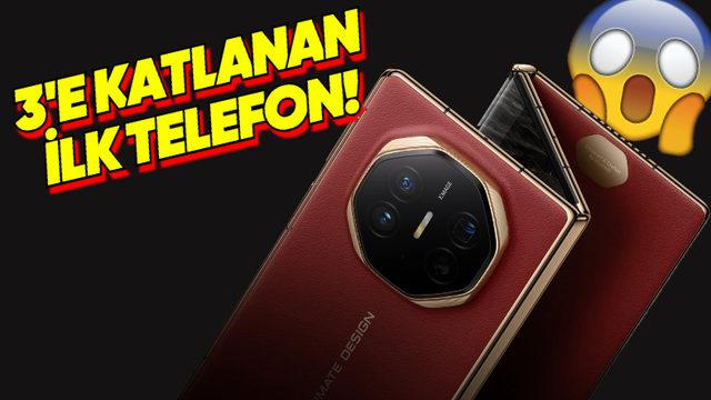 Dünyanın İlk 3’e Katlanabilir Telefonu Huawei Mate XT, Dudak Uçuklatan Fiyatıyla Tanıtıldı: İşte Özellikleri