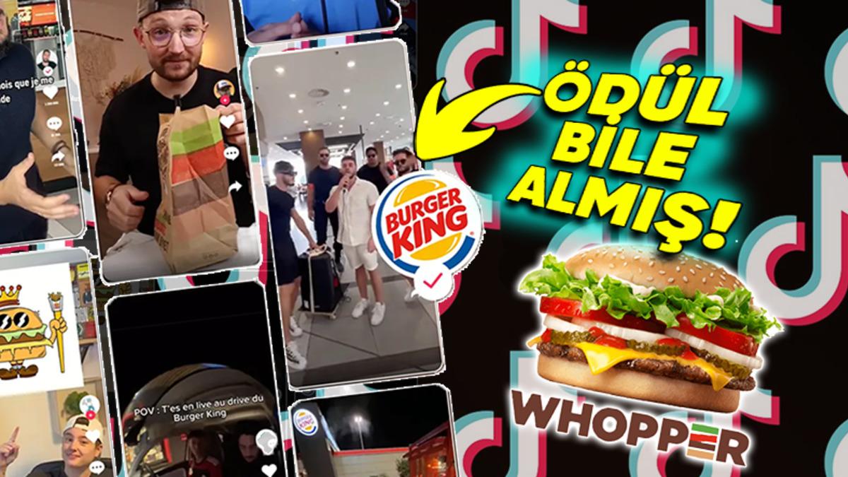 Burger King’in TikTok’ta Yaptığı, Kıvrak Bir Zekânın Ürünü Olduğu Belli Olan Ödüllü Pazarlama Kampanyası