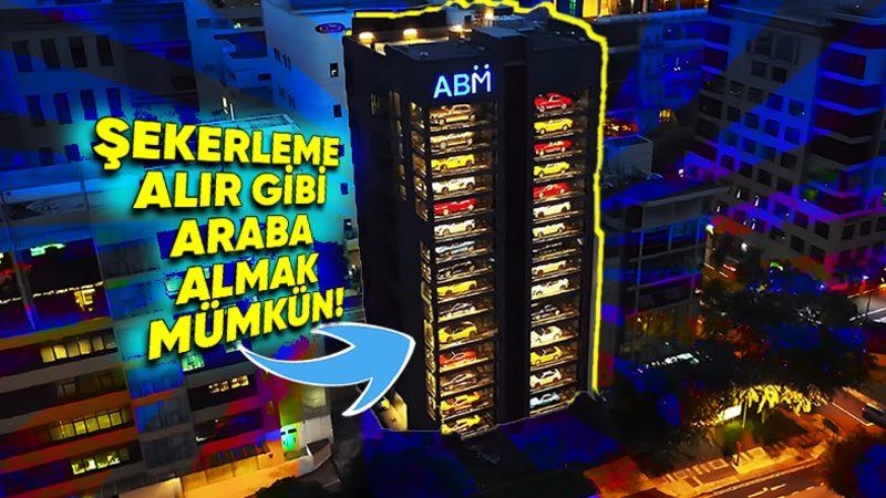 Şekerleme Alır Gibi Ferrari Alabileceğiniz, Singapur’da Bulunan Dev Araba Otomatı