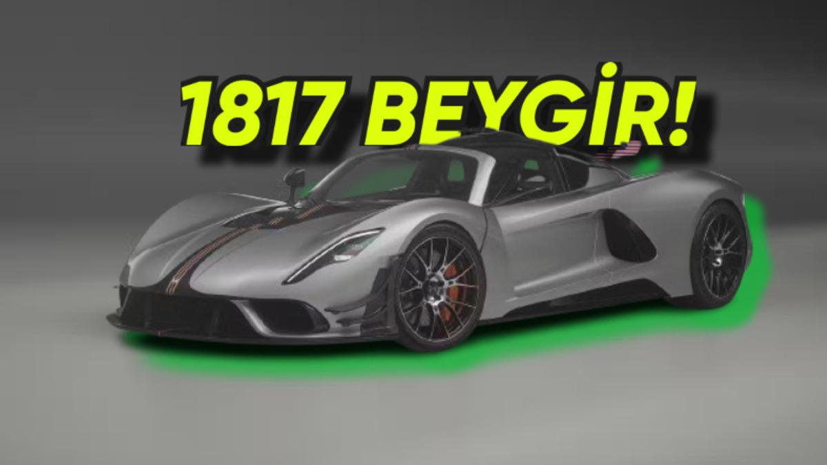 Dünyanın En Güçlü Manuel Vitesli Otomobili Hennessey Venom F5-M, Pistleri Sallamaya Geliyor