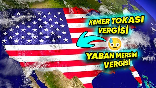 Vergilerle Yaşamaya Oldukça Alışan Bizleri Bile Şaşırtacak Olan, Amerika’daki İlginç Vergiler