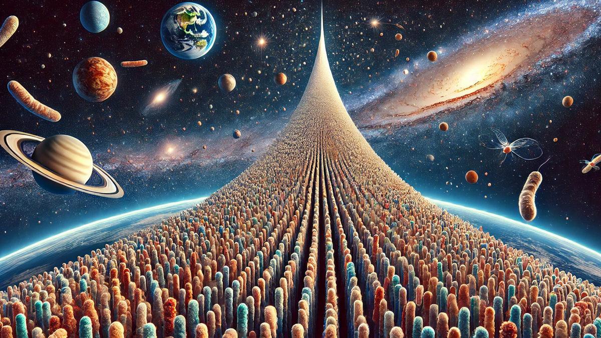 Dünyadaki Tüm Bakteriler Üst Üste Yığılsa Kaç Milyar Işık Yılı Boyunca Uzanırdı? Cevap Biraz Dudak Uçuklatıcı!