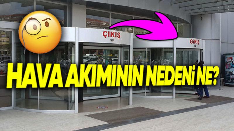 Alışveriş Merkezlerinin Giriş Kapısında Yüzümüze Çarpan Güçlü Hava Akımının Esas Sebebi Bakın Neymiş!