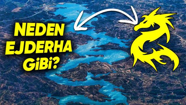 Portekiz’de Yer Alan Odeleite Nehri’nin Şekli Neden Tıpkı Ejderhaya Benziyor? (Hayır, Shop Değil!)