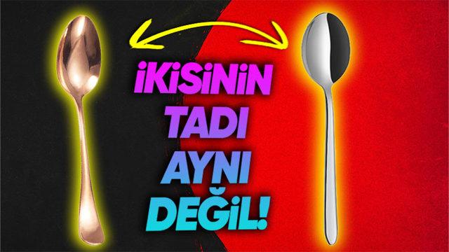 Yemek Yerken Kullandığınız Çatal ve Kaşığa Dikkat Edin Çünkü Tat Algınızda Büyük Rolleri Var!