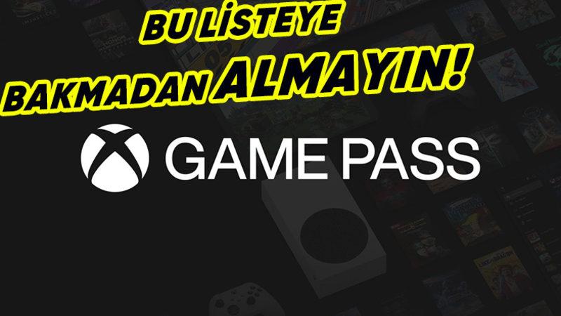 41 Popüler Oyun, Xbox Game Pass’in "Standart" Paketinde Bulunmuyor!