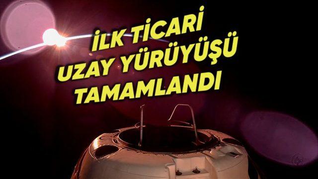 SpaceX’in Polaris Dawn Göreviyle İlk Ticari Uzay Yürüyüşü Başarıyla Tamamlandı