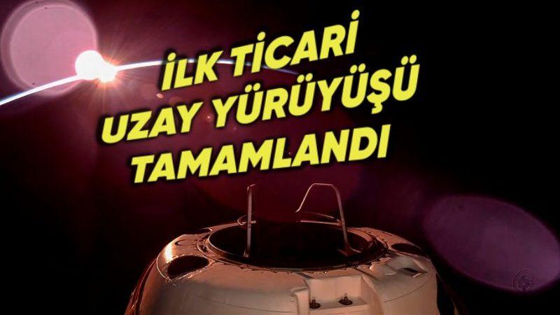 SpaceX’in Polaris Dawn Göreviyle İlk Ticari Uzay Yürüyüşü Başarıyla Tamamlandı