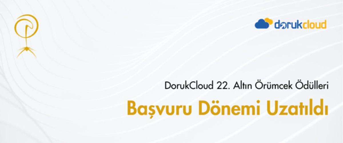 Web ve Mobil Projelerinin Ödüllendirildiği DorukCloud Sponsorluğundaki Altın Örümcek Ödülleri’nin Başvuru Tarihi Uzatıldı