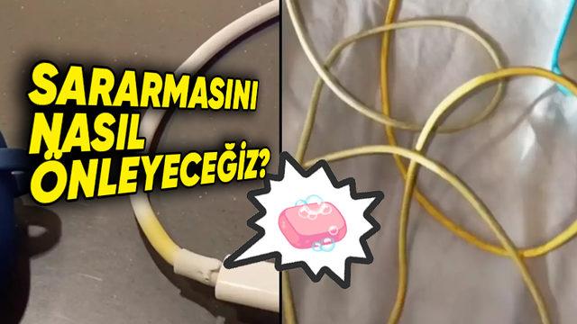 Apple Şarj Kablolarının Sararmasının 6 Nedeni (İnsanın Çamaşır Suyuna Batırası Geliyor!)