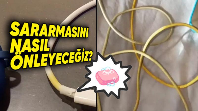 Apple Şarj Kablolarının Sararmasının 6 Nedeni (İnsanın Çamaşır Suyuna Batırası Geliyor!)