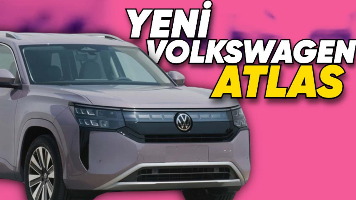 Volkswagen’in "Bu Neden Türkiye’de Yok?" Dedirten SUV’u Atlas’ın Yeni Tasarımı Ortaya Çıktı