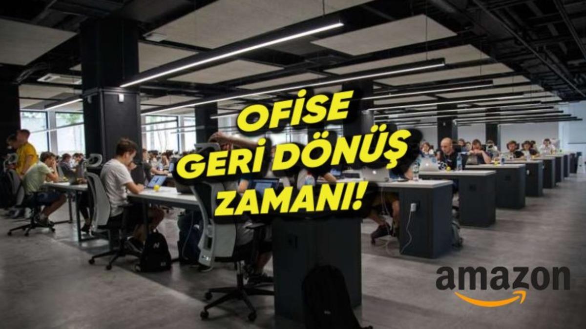 Amazon’dan Ofise Dönüş Çağrısı! Pandemi Öncesi Ofis Düzenine Geri Dönüyorlar