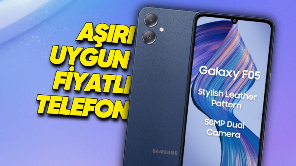Samsung, Sudan Ucuza Satılacak Yeni Telefonu Galaxy F05’i Tanıttı: İşte Fiyatı ve Özellikleri