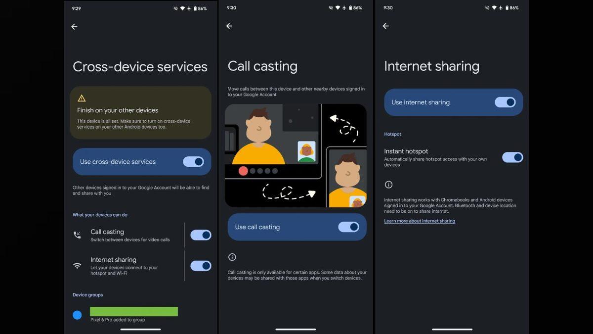 Android Cihazlarda Yeni Özellikler! İnternet Paylaşımı ve Arama Yansıtma Geliyor!