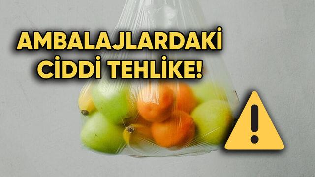 Ambalajlardaki Bilinmeyen Tehlike: Kimyasallar Vücudumuza Karışıyor!