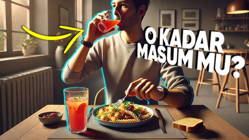 Yemek Yerken Bir Şeyler İçmenin O Kadar da Masum Olmadığını Öğrenince Artık Bir Şey İçmek İstemeyebilirsiniz (Su Hariç)