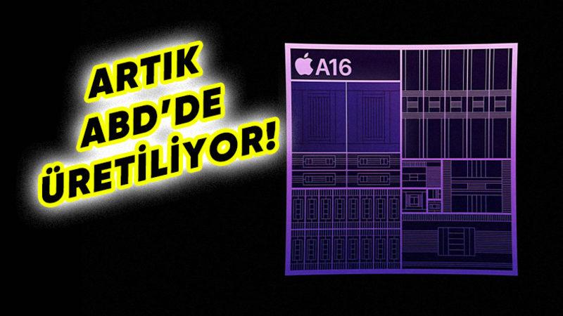 Apple, Tarihinde İlk Kez Kendi Çiplerini ABD’de Ürettirmeye Başladı