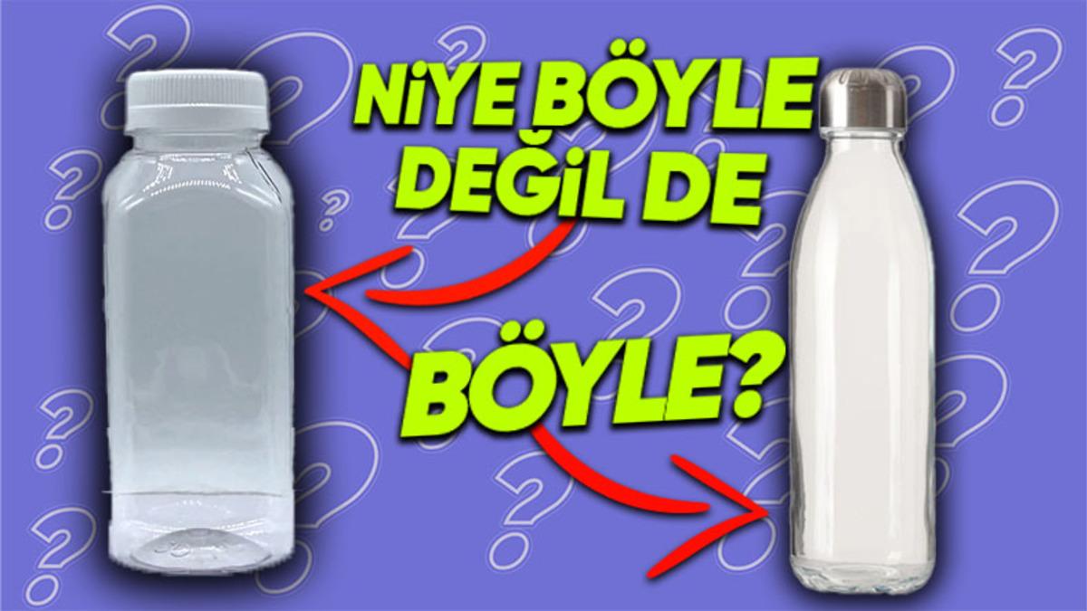 Neredeyse Tüm İçecek Şişeleri Neden Yuvarlak Şekilde Üretiliyor? (Farklı Şekiller Daha Eğlenceli Olmaz mıydı?)