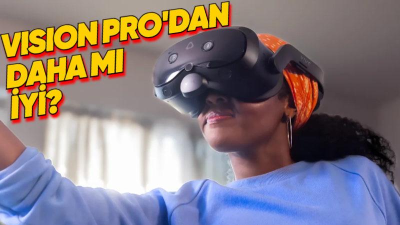 HTC, Apple Vision Pro Rakibi Uygun Fiyatlı Karma Gerçeklik Gözlüğü Vive Focus Vision’ı Tanıttı: İşte Özellikleri