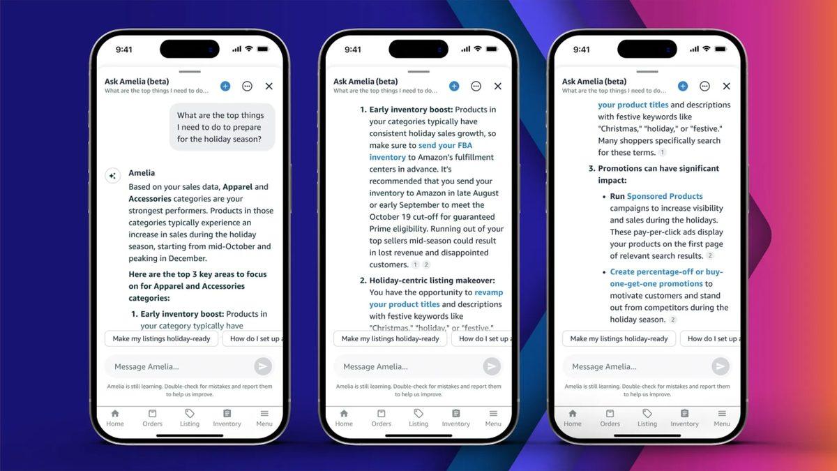 Amazon, Satıcılar İçin Geliştirdiği Yapay Zekâ Asistanını Tanıttı
