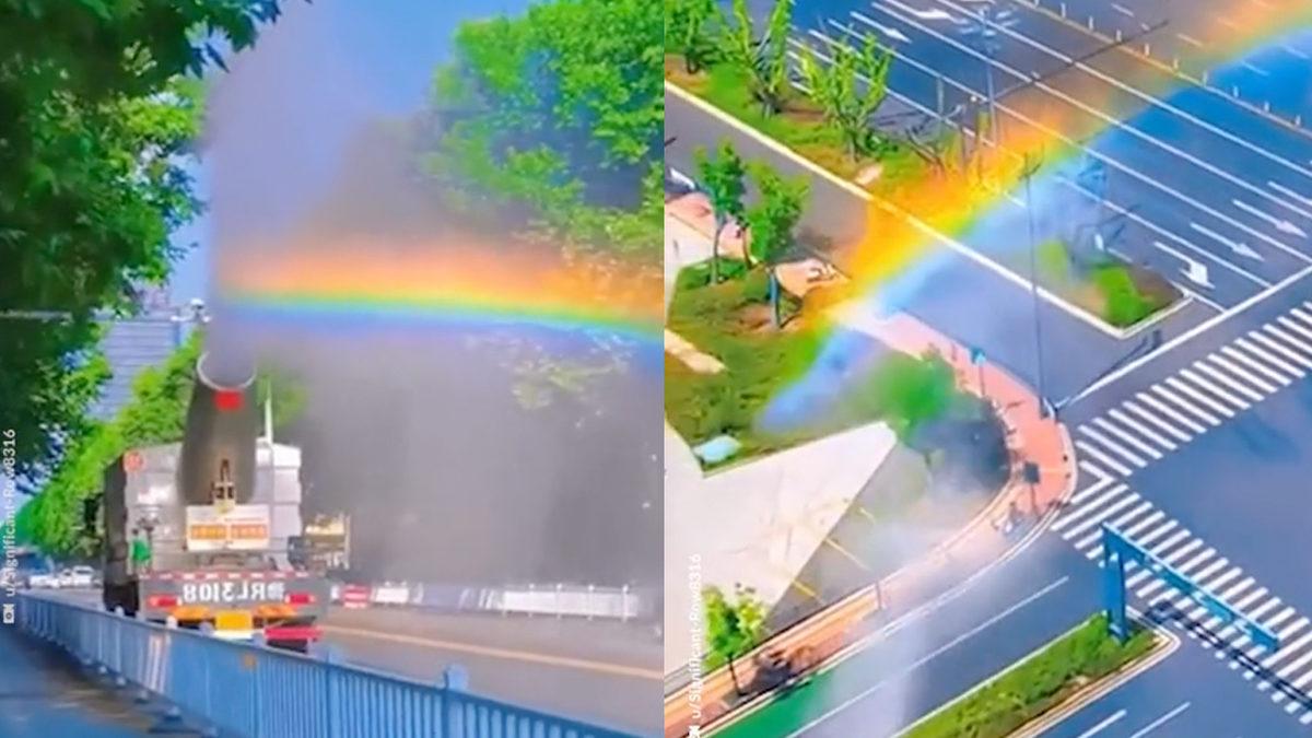 Çin’deki Bazı Kamyonlar Neden Sokaklara Koskoca Sis Bulutları Bırakıyor?