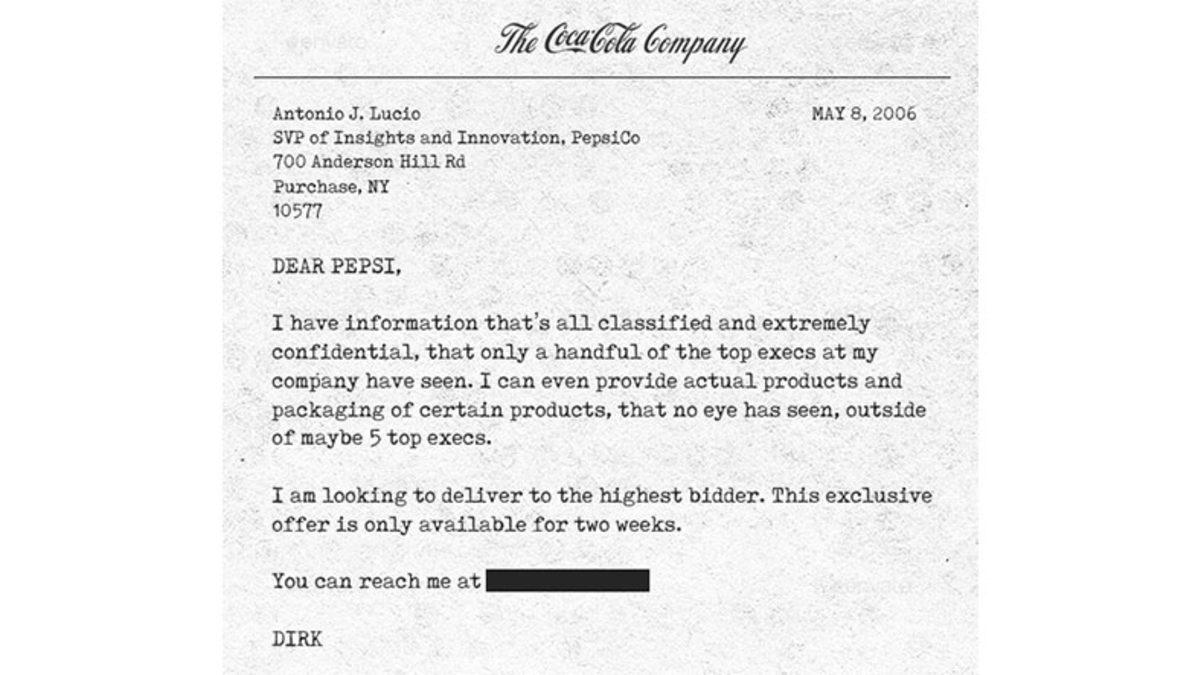 Zamanında Coca Cola’nın Çalışanı Tüm Gizli Bilgileri Pepsi’ye Satmak İçin Nasıl Bir Kumpas Kurmuştu? (FBI Bile Devreye Girdi)