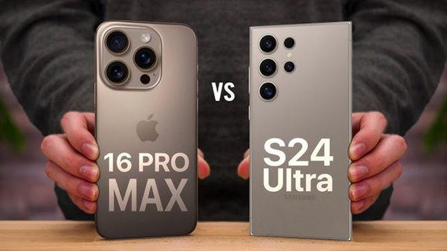 iPhone 16 Pro Max, Batarya Testinde Samsung Galaxy S24 Ultra ile Kapıştırıldı: İşte Sonuçlar!