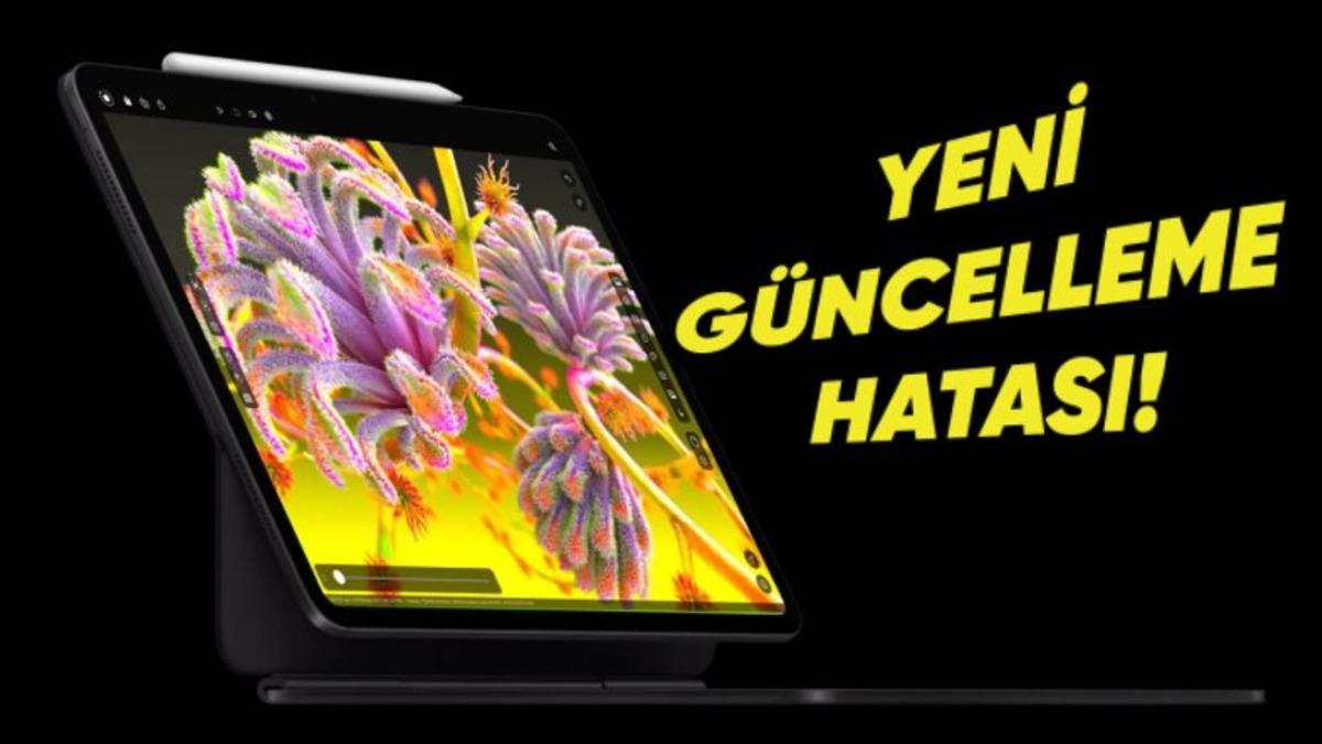 M4 iPad Pro Kullanıcıları, iPadOS 18.0 Hatası Aldı! Apple, Kullanıcılarını Şaşırtan Güncelleme Sorununu Çözmeye Çalışıyor