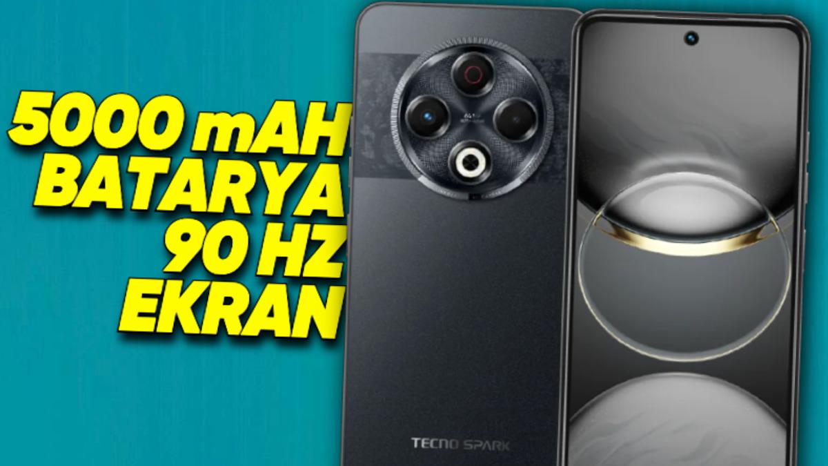 İddialı Özelliklere Sahip Bütçe Dostu Telefon TECNO Spark 30 Tanıtıldı: Türkiye’ye de Gelebilir