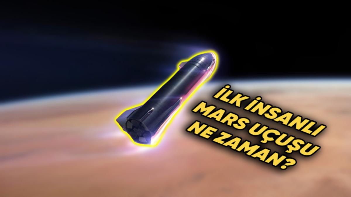 Elon Musk, Mars’a İnsanlı Uçuş İçin Yeni Tarihini Açıkladı
