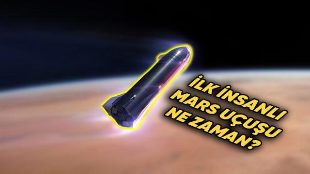 Elon Musk, Mars’a İnsanlı Uçuş İçin Yeni Tarihini Açıkladı