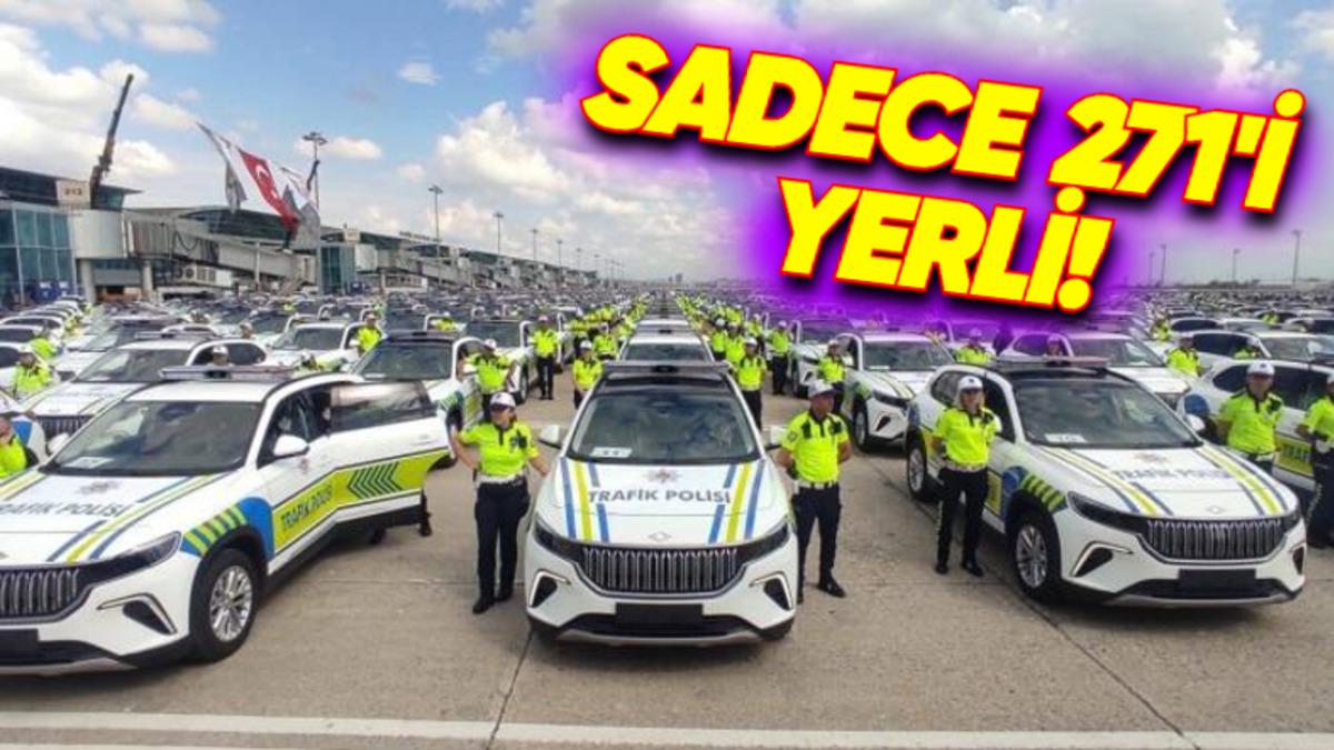 Jandarma ve Emniyet’e Teslim Edilen Otomobil Sayısı Belli Oldu: Sadece %3’ü Yerli!