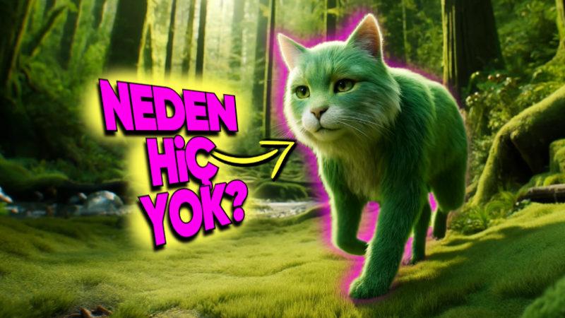 Neden Hiç Yeşil Tüylü Memeli Yok? Doğada Daha İyi Kamuflaj Sağlamaz Mıydı?