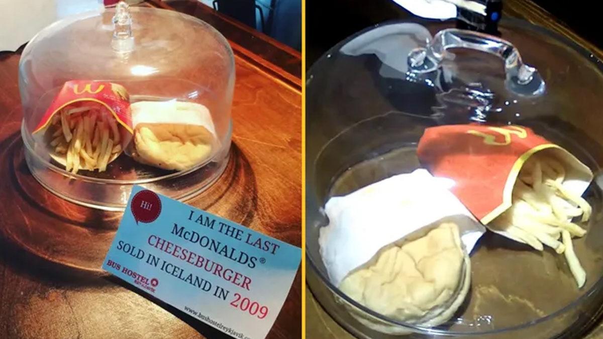 İzlanda’da Satılan Son McDonald’s Hamburgeri 14 Yıldır Nasıl Hâlâ Bozulmadan Durabiliyor?