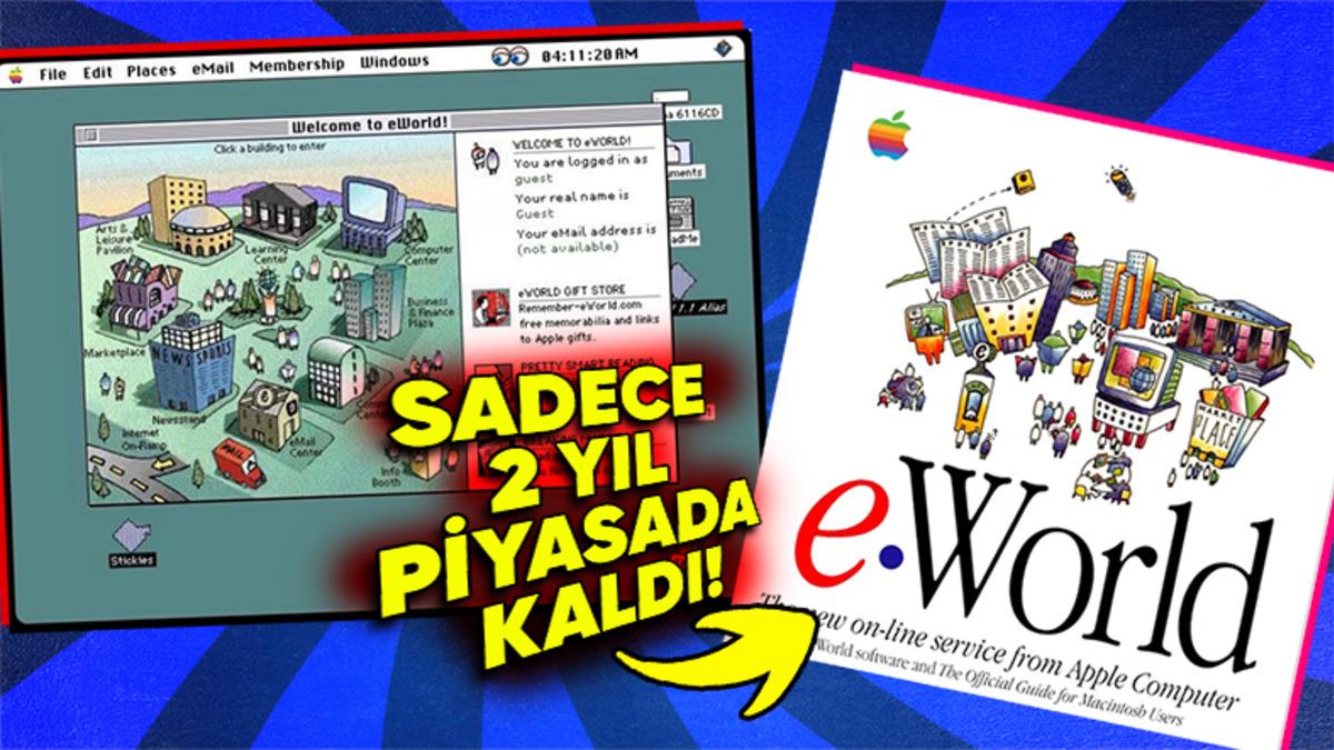 Yazılım Alanında Birçok Yeniliğe İmza Atan Apple’ın eWorld İsimli Çevrim İçi Platformu Neden Büyük Bir Başarısızlık Oldu? (Yanlışlar Silsilesinin Kurbanı Olmuş!)