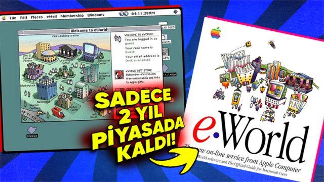 Yazılım Alanında Birçok Yeniliğe İmza Atan Apple’ın eWorld İsimli Çevrim İçi Platformu Neden Büyük Bir Başarısızlık Oldu? (Yanlışlar Silsilesinin Kurbanı Olmuş!)