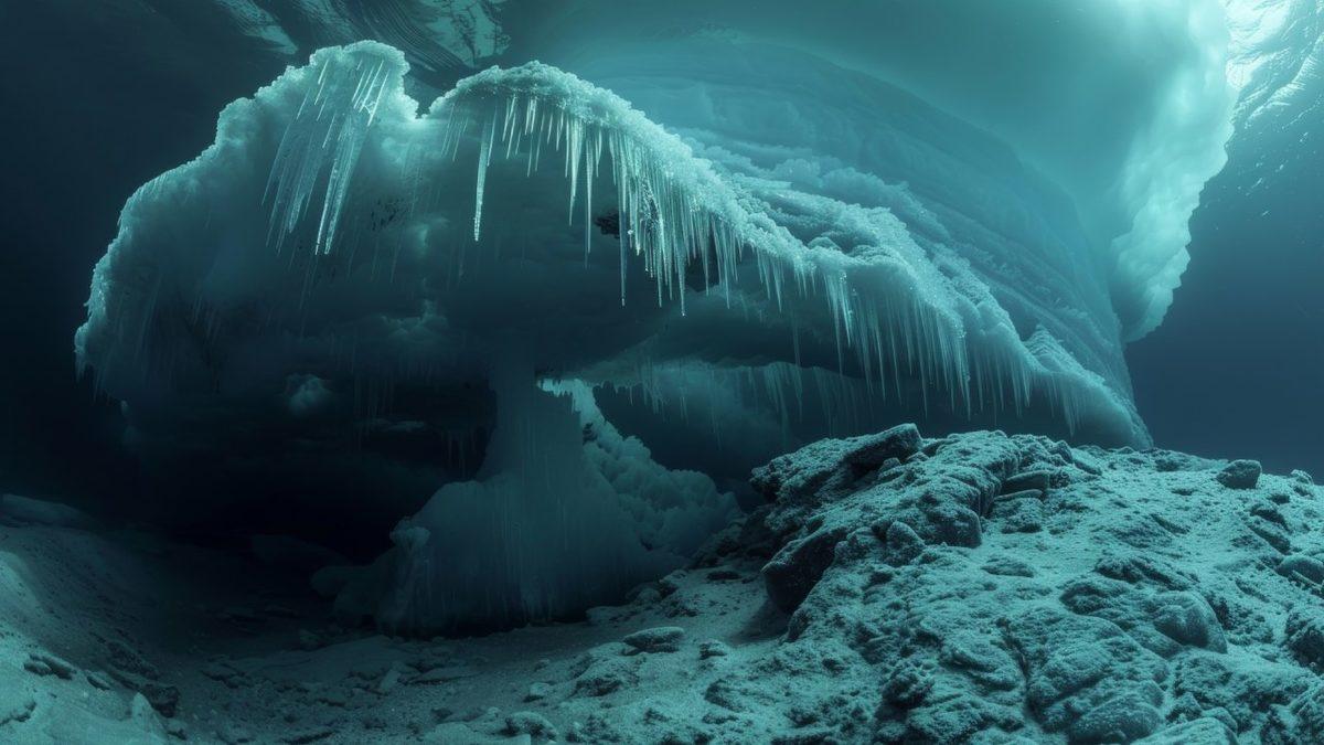 Antarktika Buzullarının Altındaki 