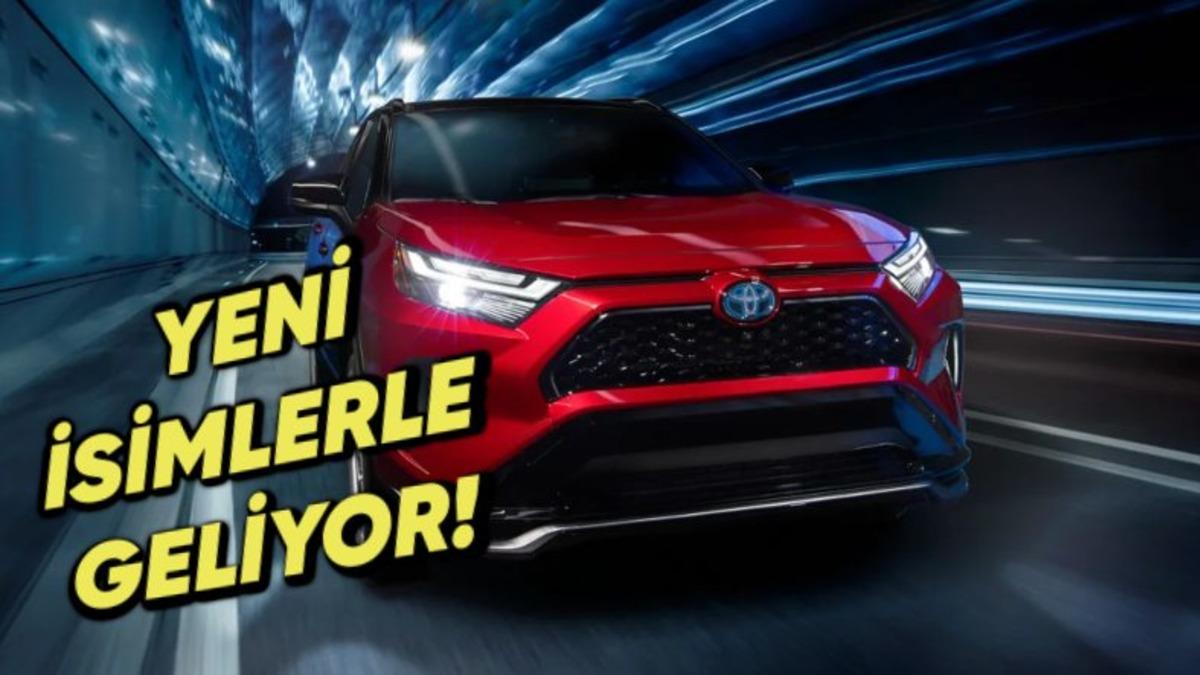 Toyota 2025’e Yeni İsimlerle Geliyor! İşte Prius ve Rav4 Prime’ın Yeni Adları!
