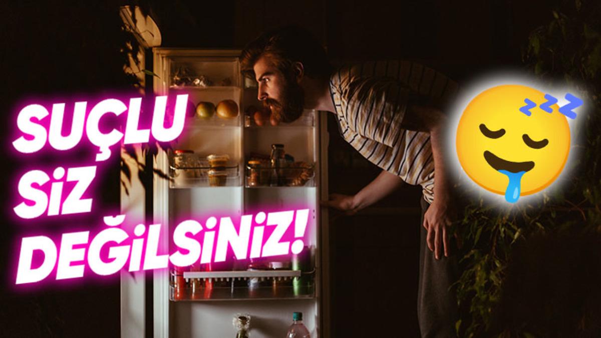 Gece Neden Bir Şeyler Yemek İstediğimizi Öğrenince Mutfağın Yanından Geçerken Artık İki Kere Düşüneceksiniz