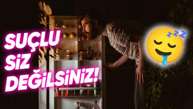 Gece Neden Bir Şeyler Yemek İstediğimizi Öğrenince Mutfağın Yanından Geçerken Artık İki Kere Düşüneceksiniz