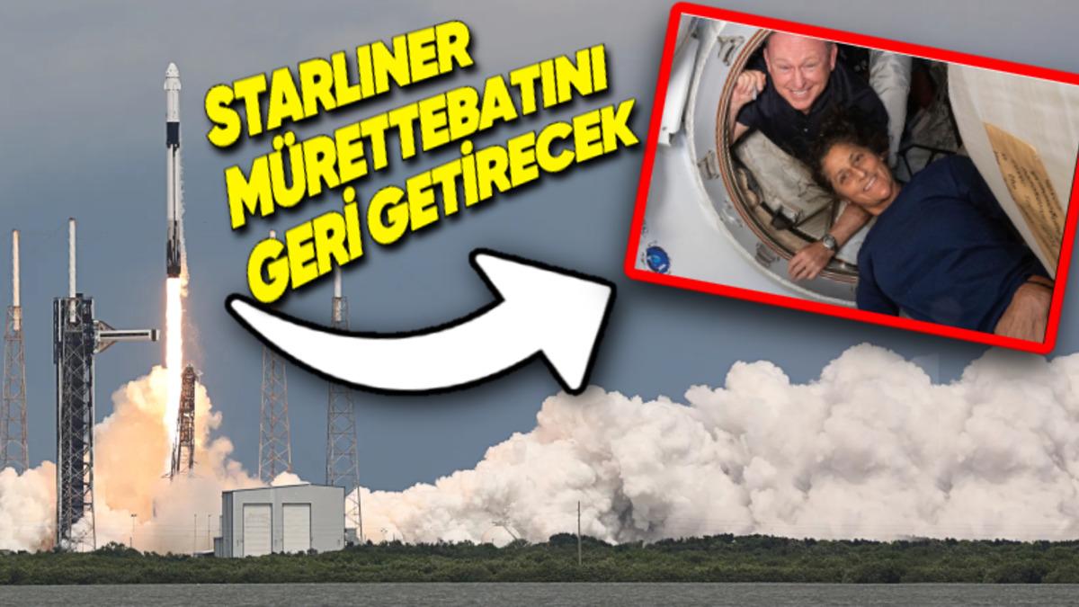 Aylardır Uzay İstasyonunda Mahsur Kalan Starliner Mürettebatını Dünya’ya Geri Getirecek Crew-9 Görevi Başarıyla Fırlatıldı