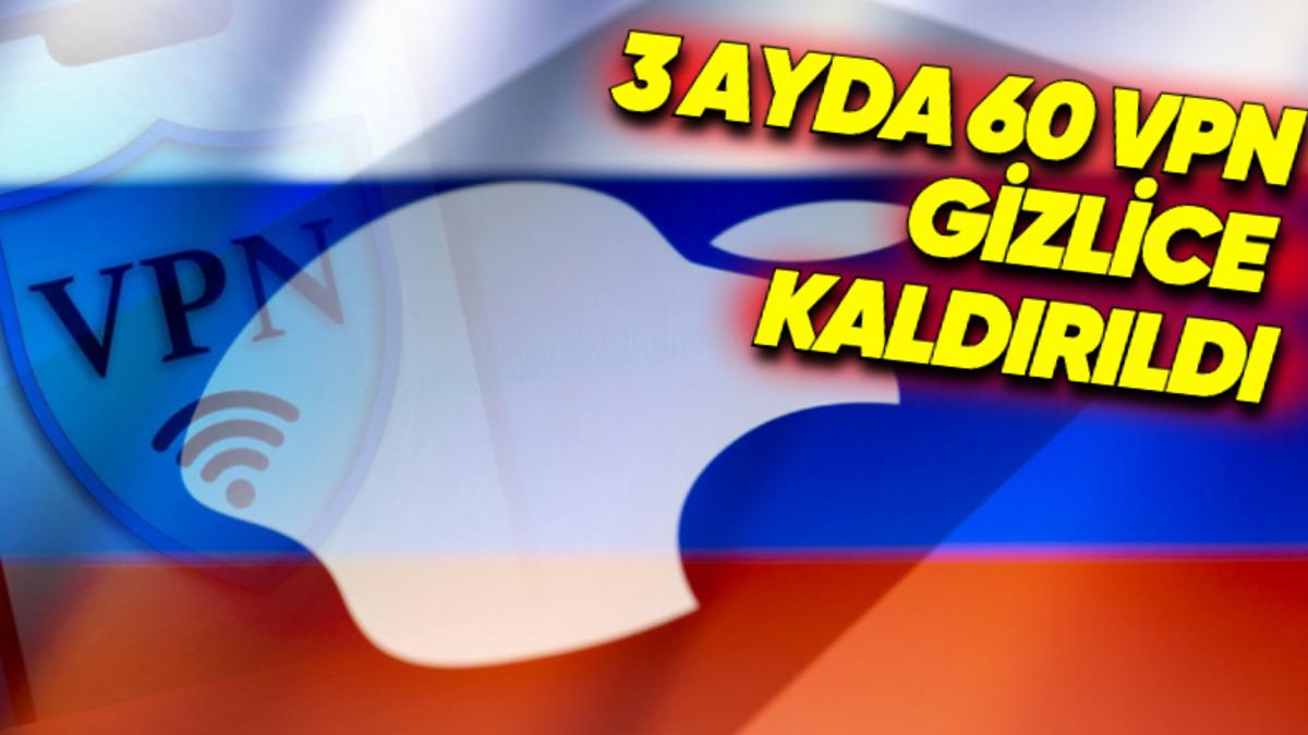 Apple’ın, Hükûmetin İsteği Doğrultusunda Rusya’daki App Store’dan Onlarca VPN Uygulamasını Sessiz Sedasız Kaldırdığı Ortaya Çıktı