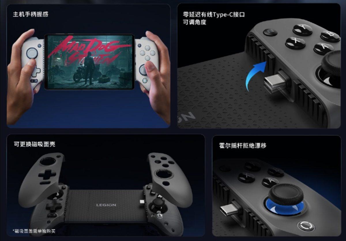 Lenovo, Telefonunuzu El Konsoluna Dönüştürecek Yeni Özelleştirilebilir Kontrol Cihazı Legion G7’yi Tanıttı