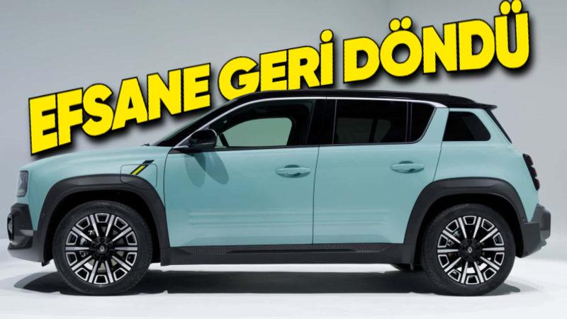 İkonik Renault 4’ü Geri Döndüren Tamamen Elektrikli Reanault 4 E-Tech Resmen Tanıtıldı!