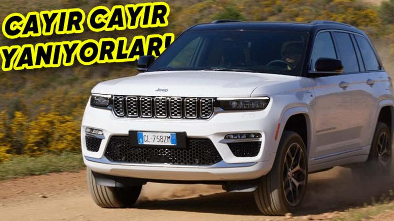 13 Tanesi Durup Dururken Yanmıştı: Jeep, 200 Bin Hibrit Aracını Geri Çağırdı