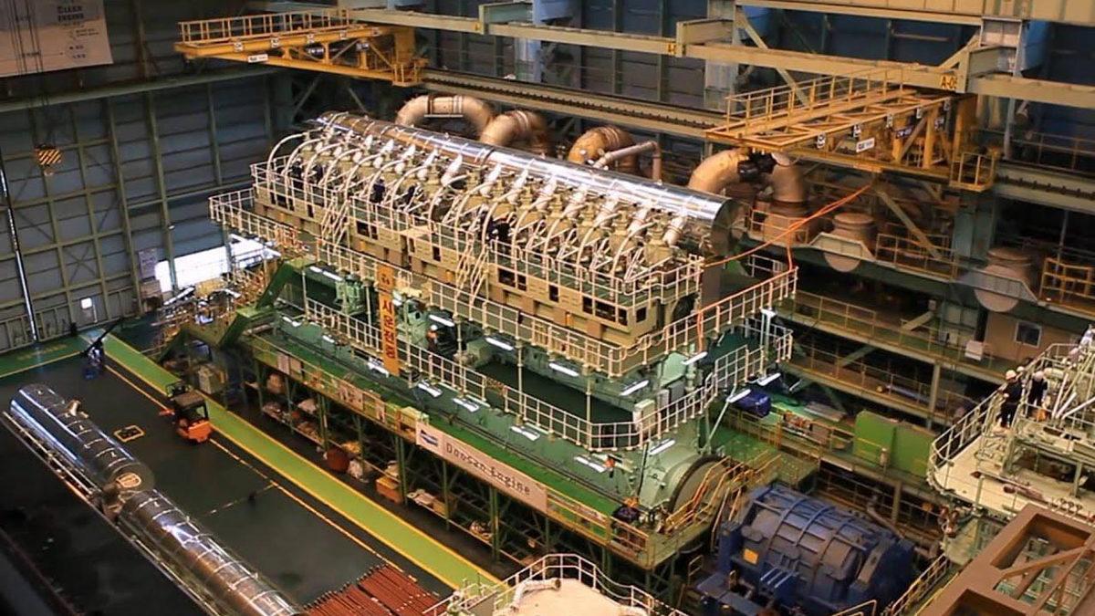 18.500 Ford Fiesta Motorunun Silindir Hacmine Eş Değer Olan Dünyanın En Büyük Dizel Motorunun Kendisine Hayran Bırakacak Mühendisliği